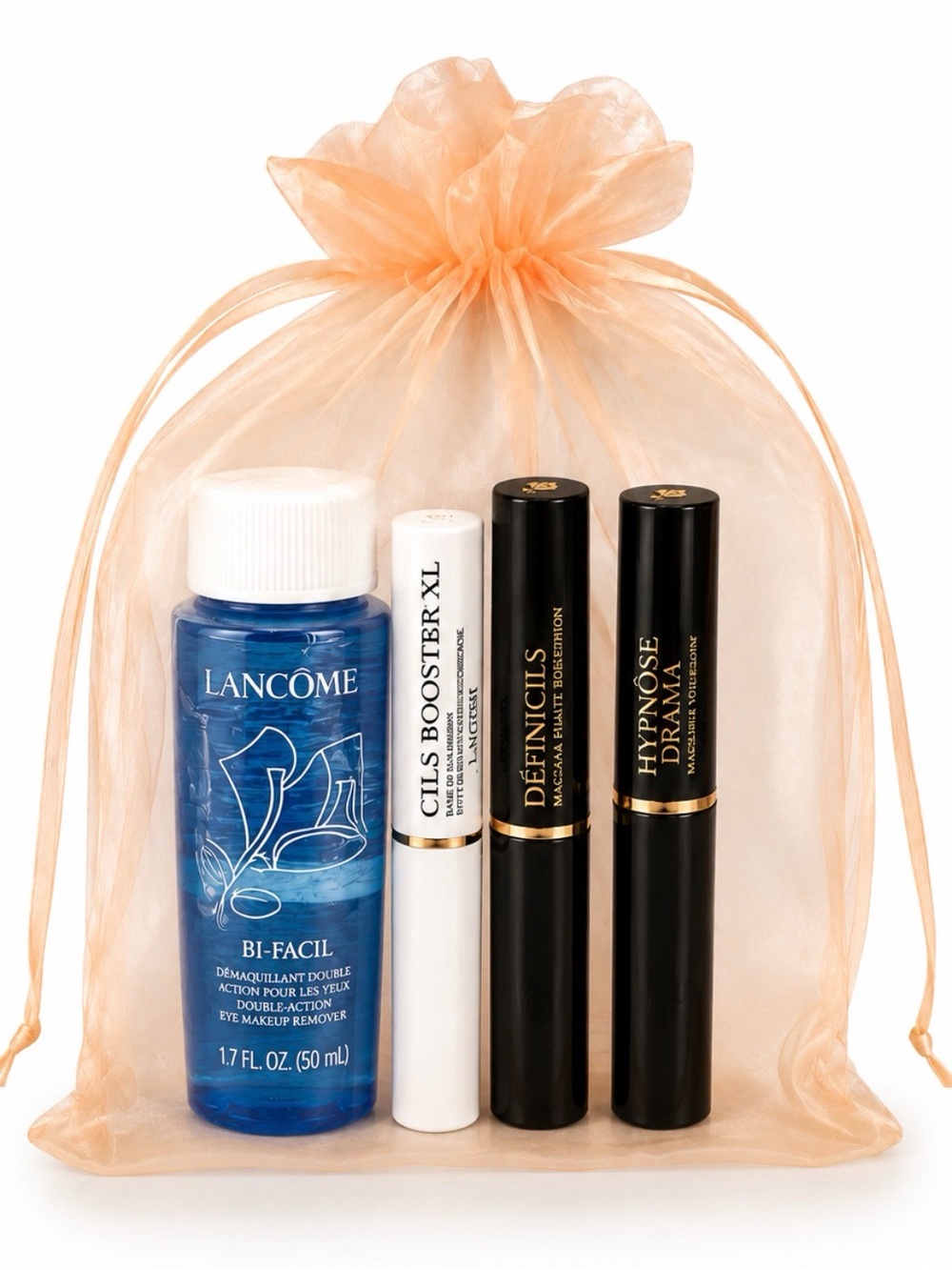 Lancome Black & White Mascara Trio with Makeup Remover - Picture 2 of 2